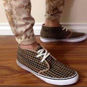 Generic Surplus x Mark McNairy Limited Edition Houndstooth Felt Sneakers Men’s 8